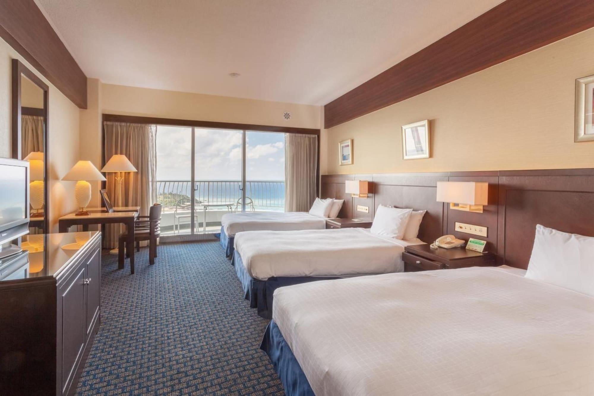 אונה Okinawa Kariyushi Beach Resort Ocean Spa מראה חיצוני תמונה